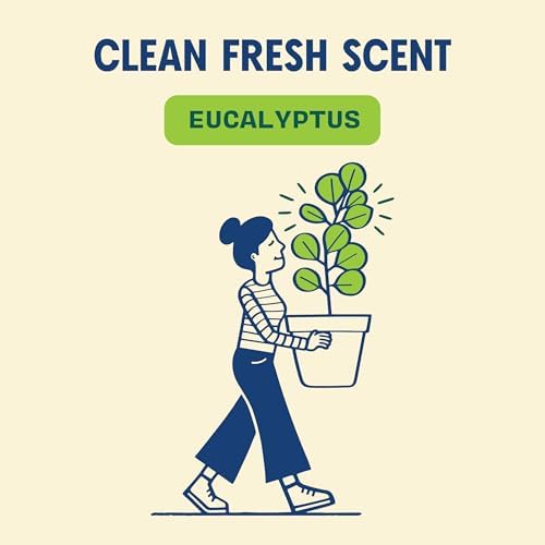 Aunt Fannie's Toilet Bowl Cleaner, Eucalyptus, 24 fl oz, Pack of 6