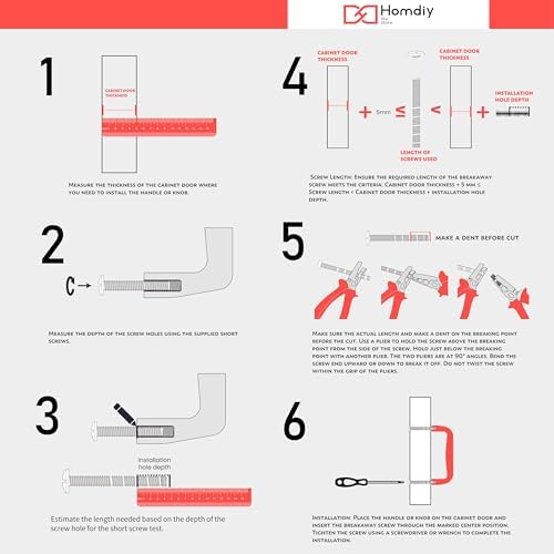 homdiy 3.5" Cabinet Handles Black Drawer Pulls - HD201BK Modern Cabinet Pulls Cabinet Hardware for Kitchen Cabinets, 10 Pack Stainless Steel Cupboard Handles