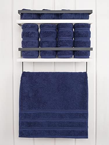 American Soft Linen 100% Cotton Luxury Turkish Towels, 4 PC Hand Towel Set