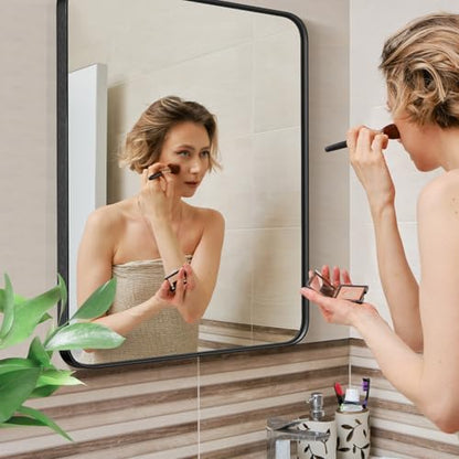 NEWBULIG Bathroom Mirror for Over Sink, 30X40 Inch Wall Vanity Mirror