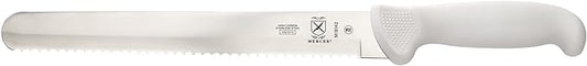 Mercer Culinary Ultimate White 10" Wavy Edge Slicer Knife