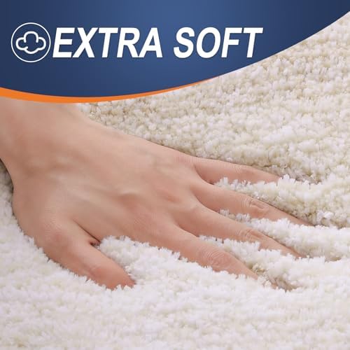 OLANLY Bathroom Runner Rug 47x24, Extra Soft Absorbent Microfiber Bath Rugs