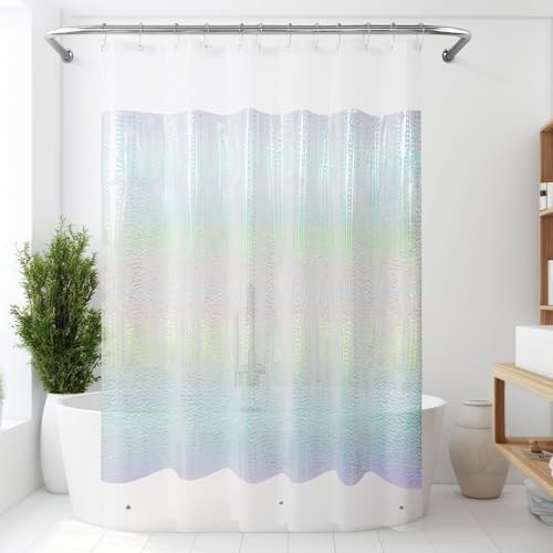 Mrs Awesome 72x72 Shower Curtain Liner Holographic