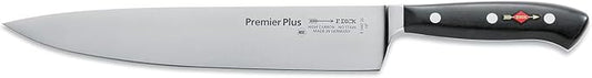 F. DICK – Premier Plus Chef Knife - Classic kitchen knife with 10.2" blade & 56 HRC - Ideal for meat & vegetables - Ultra sharp - Stainless steel - Ergonomic handle - High carbon - Made in Germany