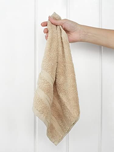 American Soft Linen 100% Cotton Luxury Turkish Towels, 4 PC Washcloth Set