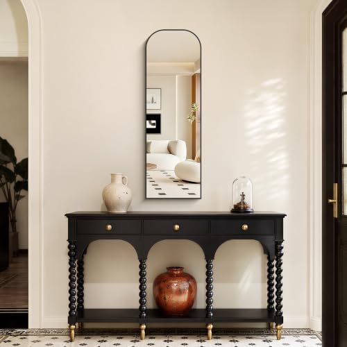 YIROMAN Bathroom Mirrors for Over Sink,16"x48" Black Bathroom Vanity Mirror