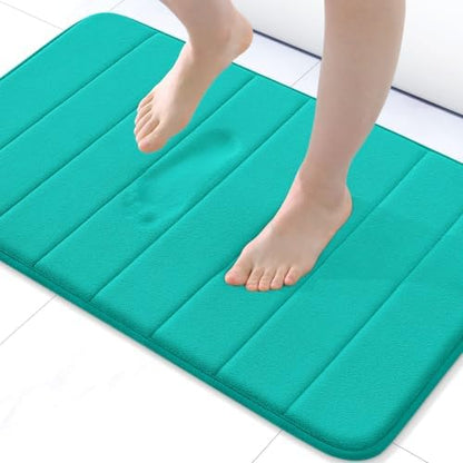 Buganda Memory Foam Bath Mat 30 x 20, Ultra Soft Absorbent Bathroom Rugs