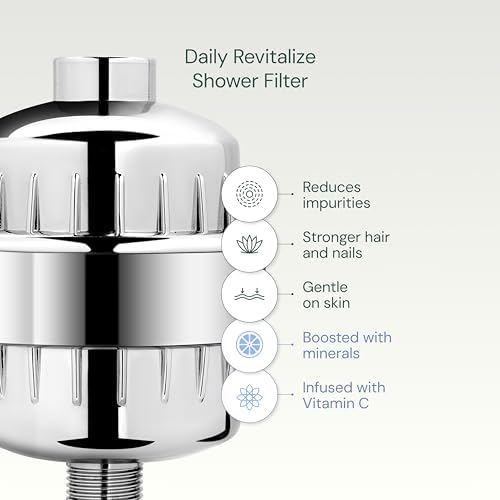 Aquabliss SF100 Daily Revitalize Shower Filter - Matte Black