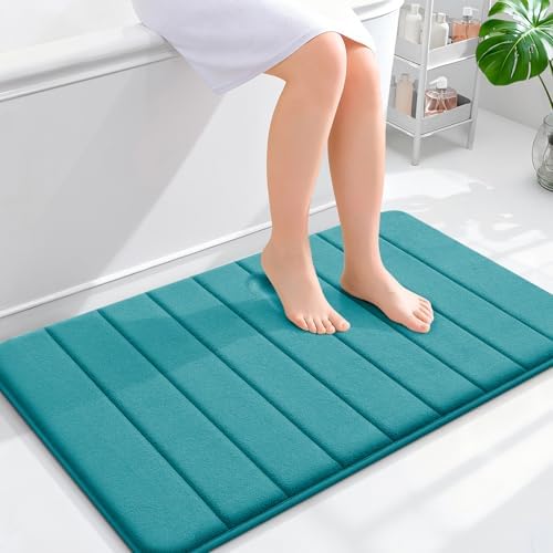 OLANLY Memory Foam Bath Mat 36x24, Super Soft and Absorbent Bathroom Rugs