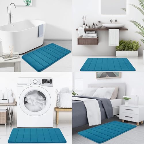 Buganda Memory Foam Bath Mat 35 x 24, Ultra Soft Absorbent Bathroom Rugs