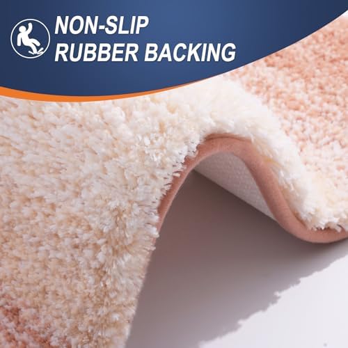 OLANLY Bathroom Rugs Mat 30x20, Extra Soft Absorbent Microfiber Bath Rugs