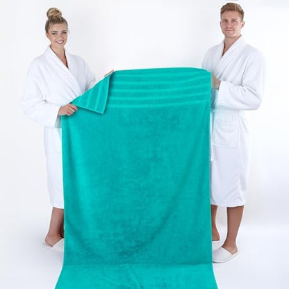 American Soft Linen 100% Cotton Luxury Turkish Towels, 35x70 XL Bath Sheet