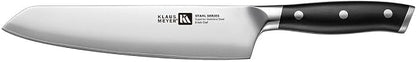Klaus Meyer Stahl High Carbon Exclusive German Steel 8 inch Chef's Knife (Black)
