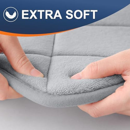 OLANLY Memory Foam Bath Mat 36x24, Ultra Soft and Absorbent Bathroom Rugs