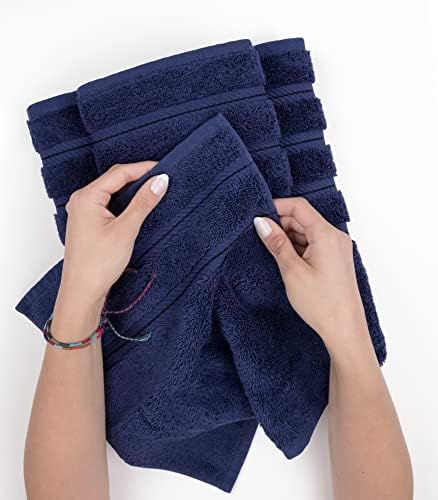 American Soft Linen 100% Cotton Luxury Turkish Towels, 4 PC Bath Towel Set