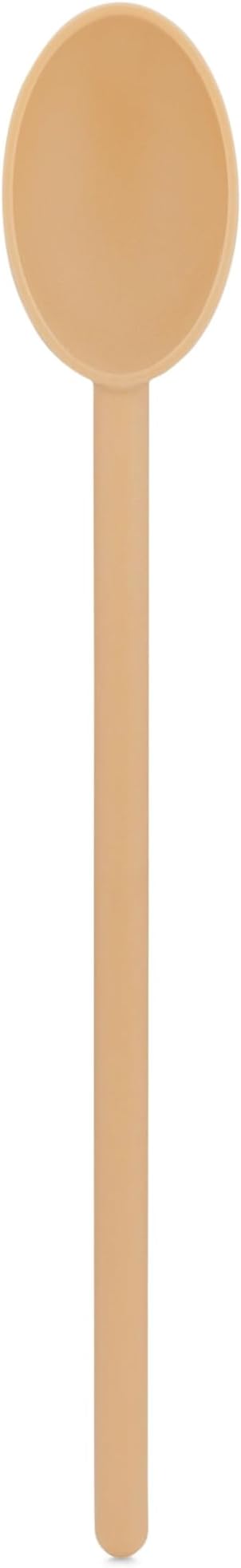 Matfer Bourgeat Exoglass® High Temperature Cooking Spoon, Tan, 15"