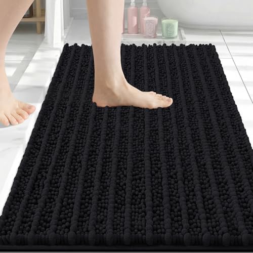 Arotive Bathroom Rugs Mat 30x20, Soft Absorbent Chenille Shaggy Bath Mat