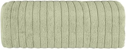 Elegant Comfort 100% Turkish Cotton Corduroy Ribbed Luxury Jumbo Bath Towel Ultra Soft - 35 x 70 Inch - Luxury Spa Premium Hotel Quality Highly Absorbent and Quick Dry Large Bath Towel, Mint Green