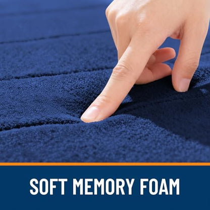 OLANLY Memory Foam Long Bathroom Rugs Runner 59x24, Super Soft Absorbent