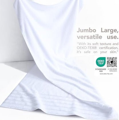 American Soft Linen 100% Cotton Luxury Turkish Towels, 35x70 XL Bath Sheet