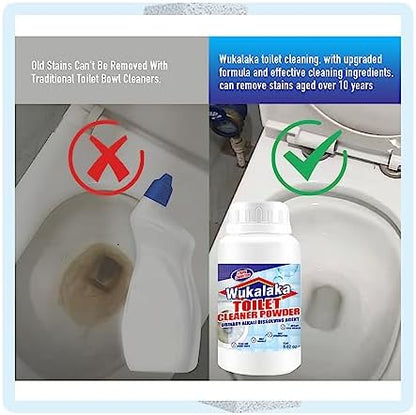 Pumice Stone for Toilet Cleaning Bowl Stick, Toilet Bowl Cleaners Brush, Powerfully Cleans Hard Water Rings, Calcium Buildup and Stains, Suitable for Cleaning Toilets, Bathroom