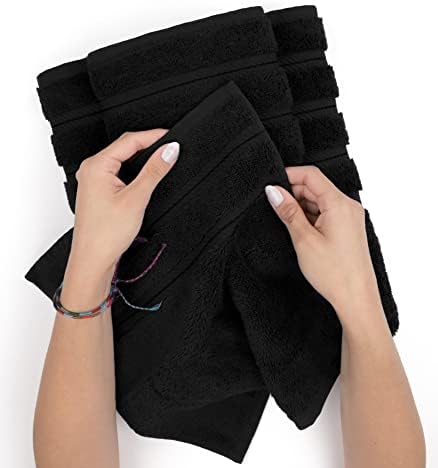 American Soft Linen 100% Cotton Luxury Turkish Towels, 6 Piece Towel Set