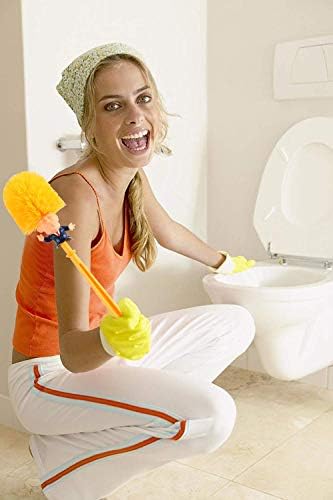 Funny Toilet Brush,Prank Toilet Brush Cleaner, Funny Toilet Scubber,Make Toilet Great Again, Commander in Crap (Hands up Toilet Brush#1)