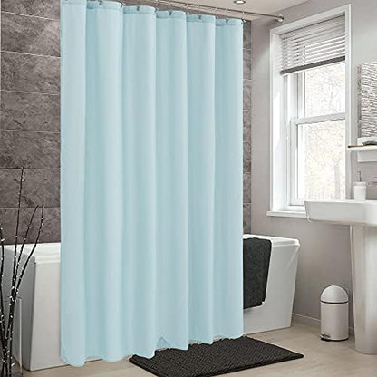 ALYVIA SPRING Stall Waterproof Fabric Shower Curtain or Liner Blue, 36x72