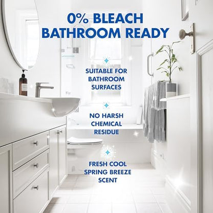 LYSOL OXI Action Bathroom Cleaner Spray, Disinfectant Spray, 32 oz