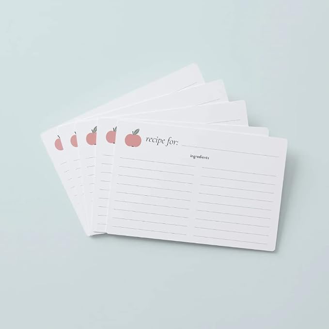 PPP Meal Planner with 72 Recipe Cards (Freezer Menu) - Weekly Menu Planner | Sturdy Recipe Box | 12 Reusable Grocery Shopping Lists | 5 Blank Recipe Cards | Recipe Card Protector | Recipe Ideas
