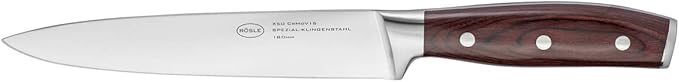 Rösle Rockwood Knife Collection, Carving Knife, 7-inch Blade