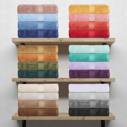 SUPERIOR Egyptian Cotton Ultra Plush & Absorbent, 3 Piece Set, Turquoise