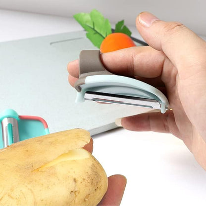 Manual Vegetable Peeler3 pcs,Vegetable Peeler,Hand Palm Peeler,Silicone Finger Grips Peeler,finger vegetable peeler,Hand Vegetable Peeler Kitchen Gadgets,easy gripPeeling Potatoes,cucumbers,Carrots