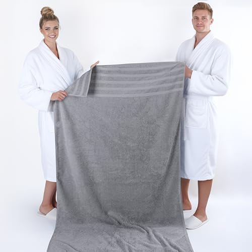 American Soft Linen 100% Cotton Luxury Turkish Towels, 2PC 35x70 Bath Sheet