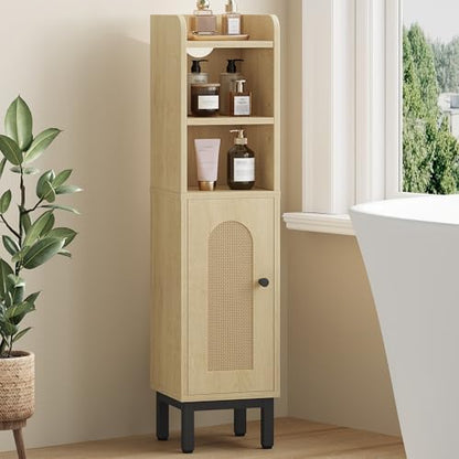 Hzuaneri Bathroom Storage Cabinet, Small Corner Floor Cabinet