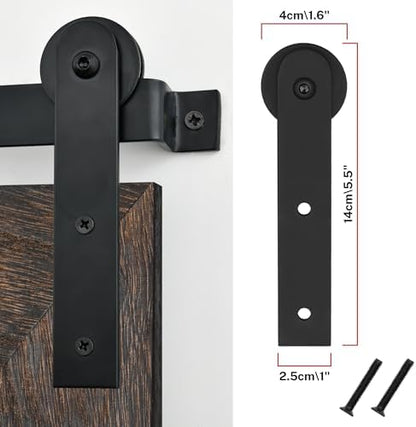 COGOOD Farmhouse Bathroom Mirrors for Over Sink - 38 x 25 Black Brown
