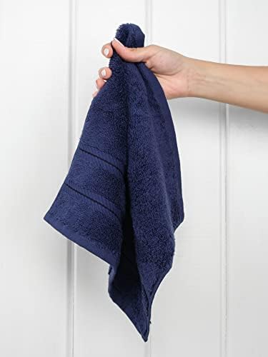 American Soft Linen 100% Cotton Luxury Turkish Towels, 4 PC Washcloth Set