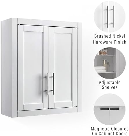 Crosley Furniture Savannah Medicine Cabinet, Wall Mount