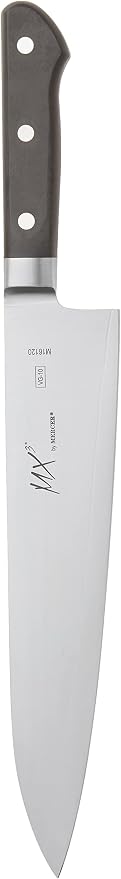 Mercer Culinary MX3 Premium San Mai VG-10 Steel Core Blade Gyuto Chef Knife, 240mm 9 1/2 Inch,Black