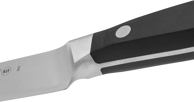 Arcos Forged Sole Fish Knife Forged Stainless Steel 7 Inch. Micarta Handle & Special Silk Edge and Silver Blade 190 mm. Series Manhattan. Black Color Impress and Amaze with Every Cut