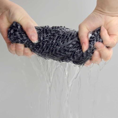 Cleanbear Bathroom Hand Towels with Herringbone Pattern - Cotton, 2-Pack