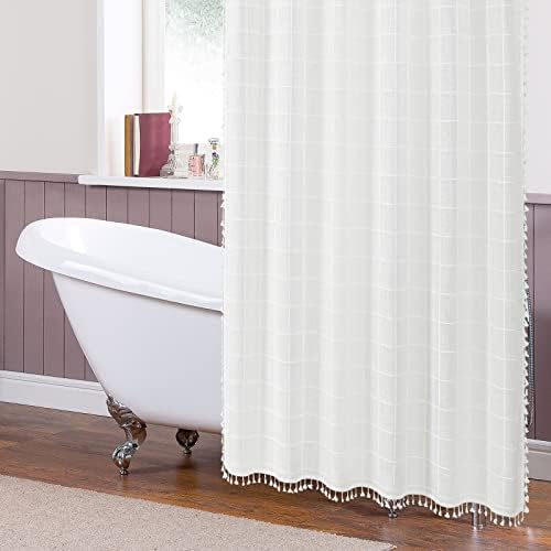 Gibelle Small Stall Boho Farmhouse Shower Curtain for Bathroom 36x72