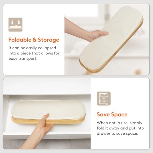 Lifewit Toilet Paper Storage Holder, Large Stand Basket, 23L, White