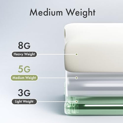 Amazer Plastic Shower Curtain Liner with Magnets, 72x72 Frosted Shower Liner PEVA Waterproof Inside Shower Curtains Liner for Bathroom with Rustproof Grommet