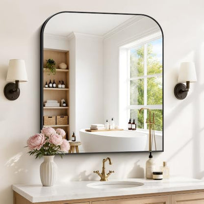 YIROMAN Bathroom Mirrors for Over Sink,36"x42" Black Bathroom Vanity Mirror
