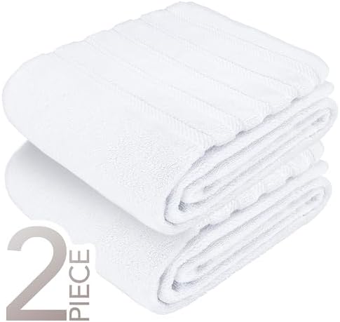 American Soft Linen 100% Cotton Luxury Turkish Towels, 2PC 35x70 Bath Sheet
