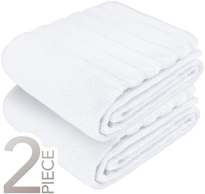 American Soft Linen 100% Cotton Luxury Turkish Towels, 2PC 35x70 Bath Sheet