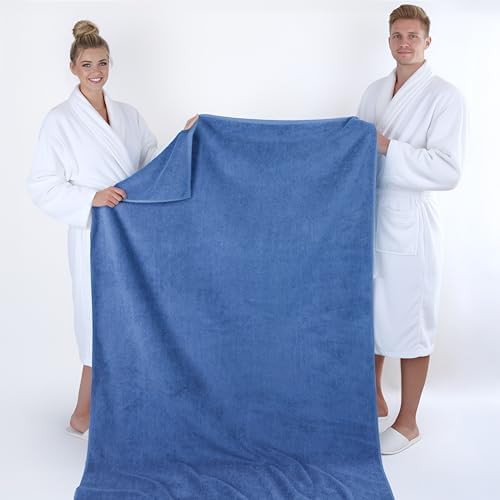 American Soft Linen 100% Cotton Luxury Turkish Towels, 40x80 XL Bath Sheet