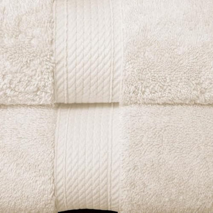 SUPERIOR Egyptian Cotton Ultra Plush & Absorbent, 10 Piece Set, Cream