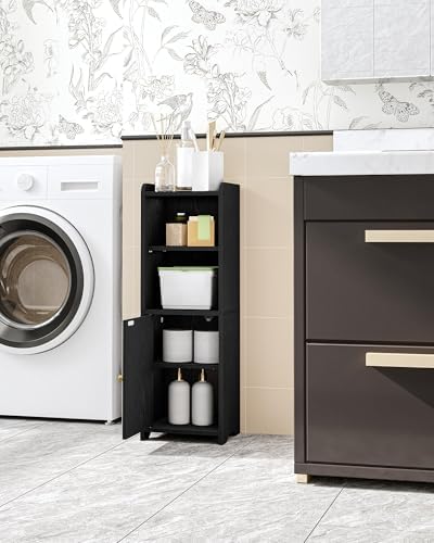 Hzuaneri Bathroom Storage Cabinet, Narrow Toilet Paper Cabinets with Doors